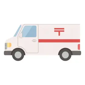 ゆうびんしゃ